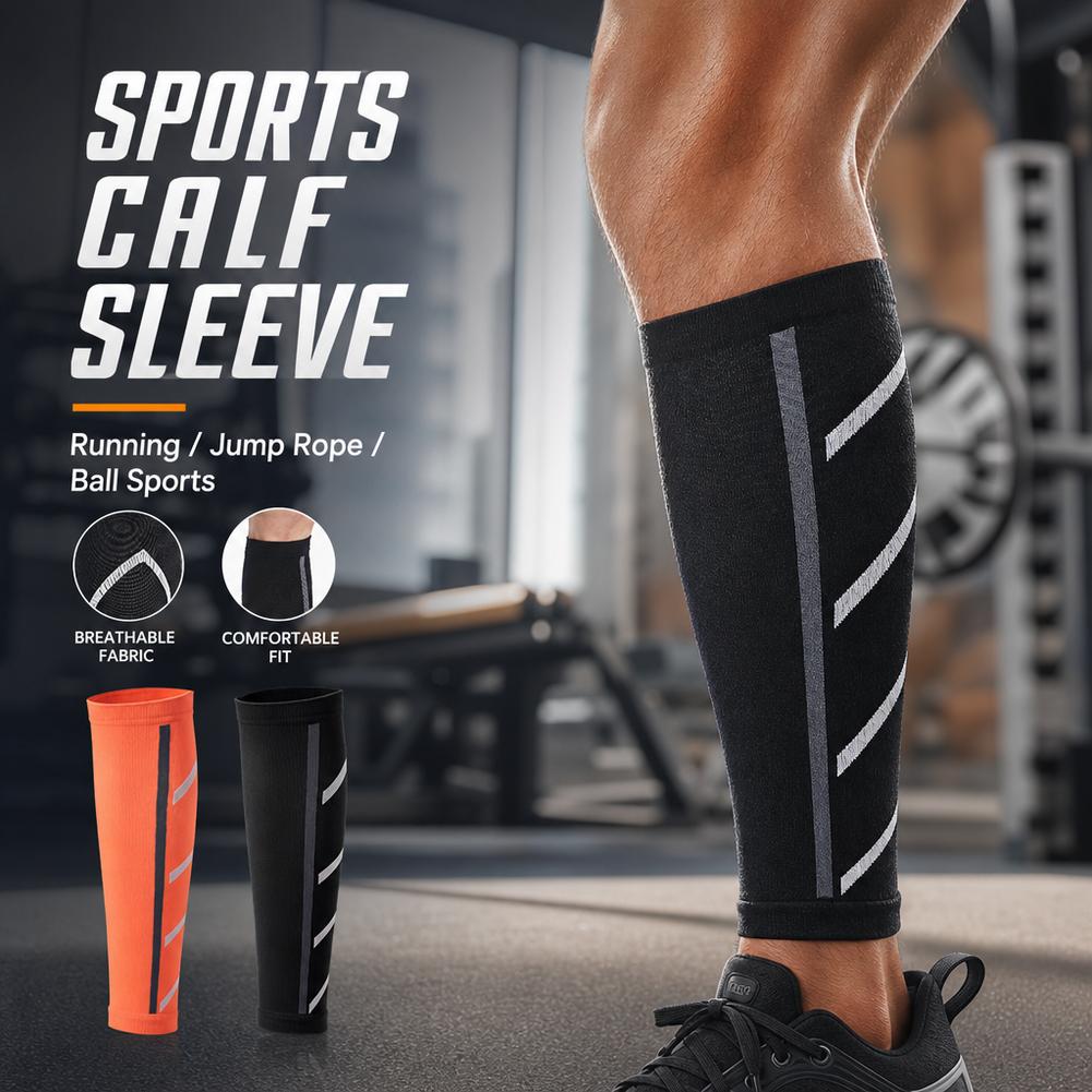 Sock Garter Men - Kompressions-Wadenmanschetten, Druckstützende Beinschützer für Marathonläufe, Sportschutz,