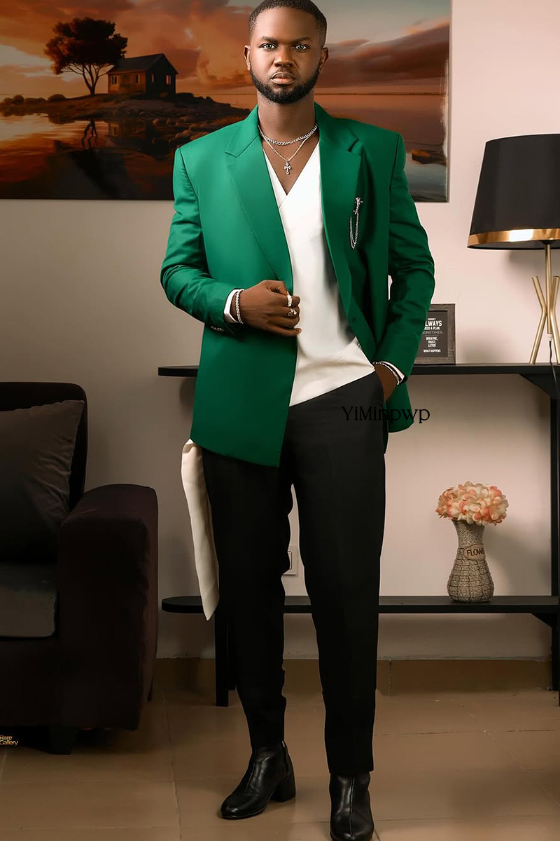 Hochzeit Männer Mäntel Jacken  – Men Formal Wear Modern Bewertung und Preis