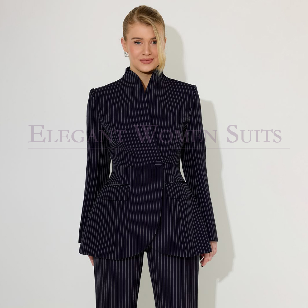 Schwarze Nadelstreifen-Herrena – Men Formal Wear All Black Bewertung und Preis