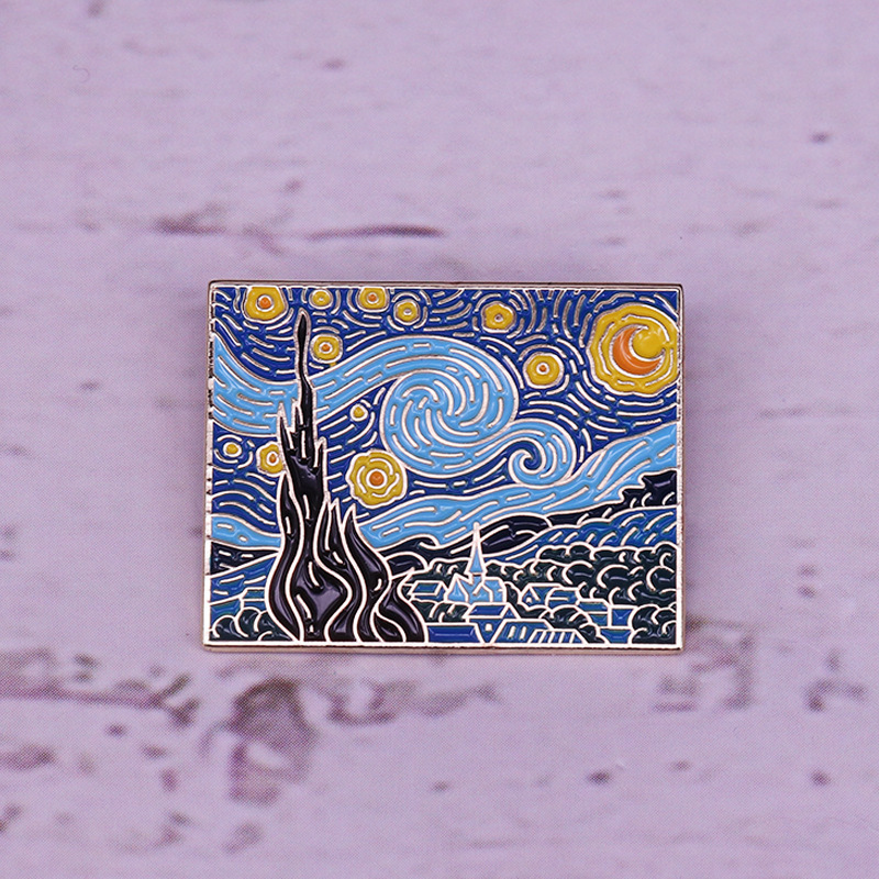 Van Gogh Anstecknadel mit weic – Tuxedo Lapel Pin Bewertung und Preis