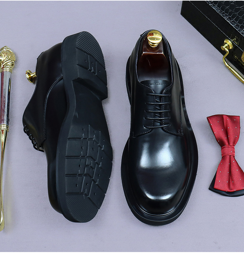 Herren Hochwertige Echtleder O – Formal Men Daily Wear Footwear Bewertung und Preis