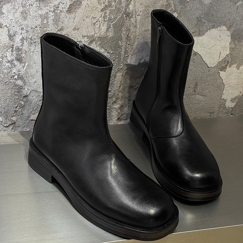 Vintage-Herrenstiefel, luxuriö – Men Formal Wear With Boots Bewertung und Preis