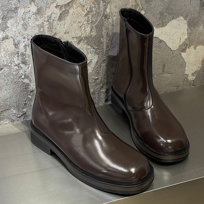 Vintage-Herrenstiefel, luxuriö – Men Formal Wear With Boots Bewertung und Preis
