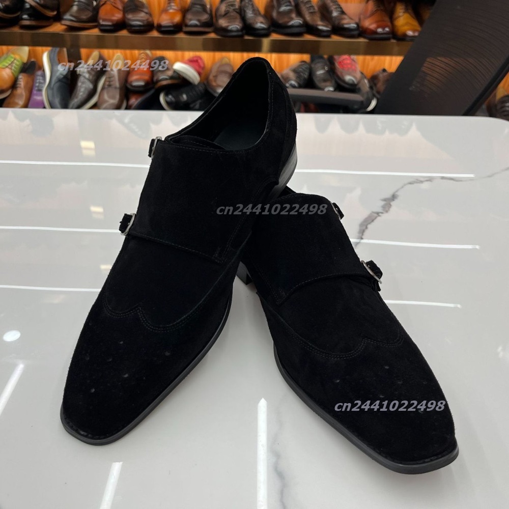 Herren-Monk-Loafer mit doppelt – Formal Men Daily Wear Footwear Bewertung und Preis