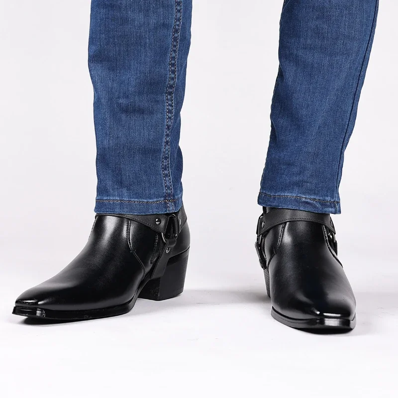Männer Stiefel Mode Designer C – Men Formal Wear With Boots Bewertung und Preis